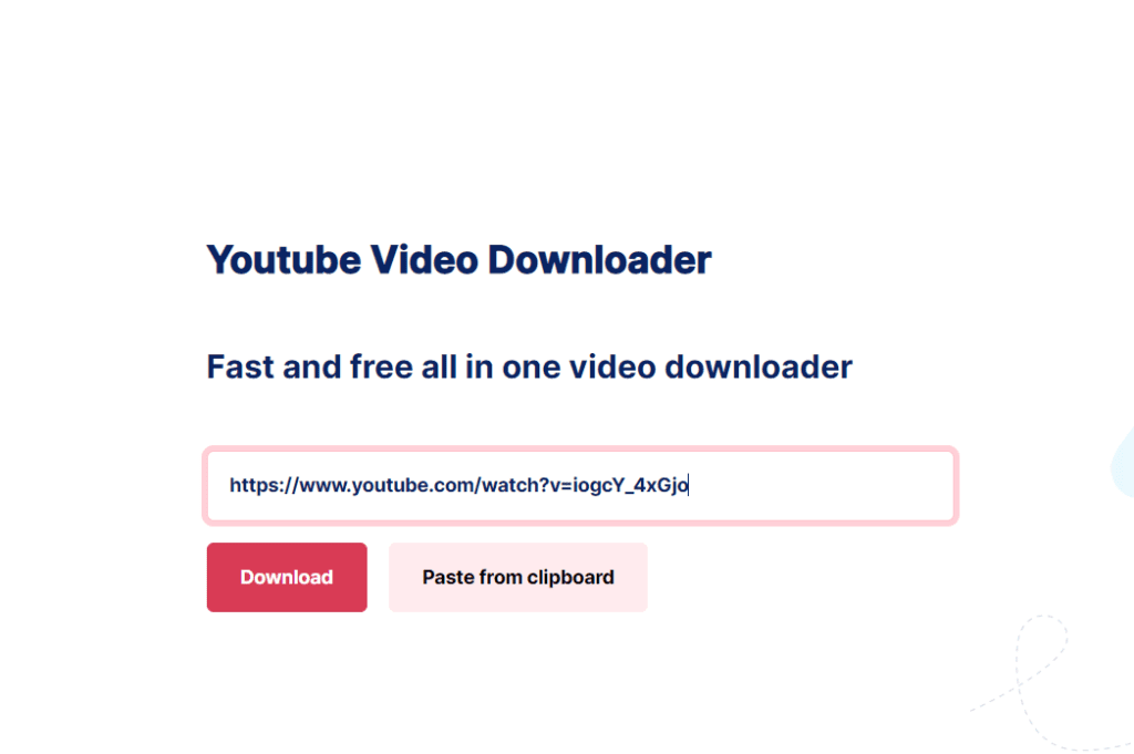 Youtube video Downloader