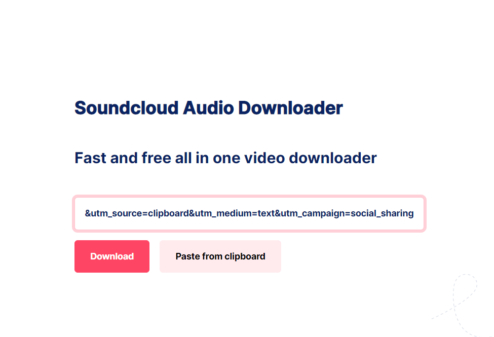 Soundcloud mp3 downloader