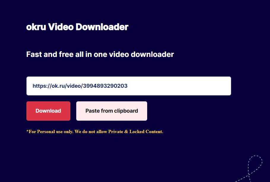 ok.ru video downloader