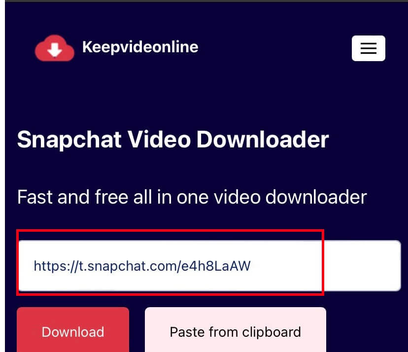 snapchat Video downloader